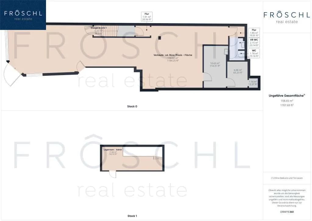 Gewerbeimmobilie mieten in Feldkirchen – 160 m², € 1.044 – Bild 20 von 24