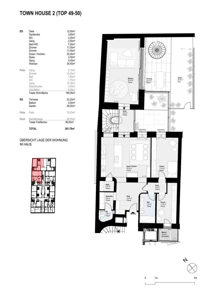 5-Zimmer-Wohnung kaufen in Wien – 185,05 m², € 1.900.000 – Bild 10 von 12
