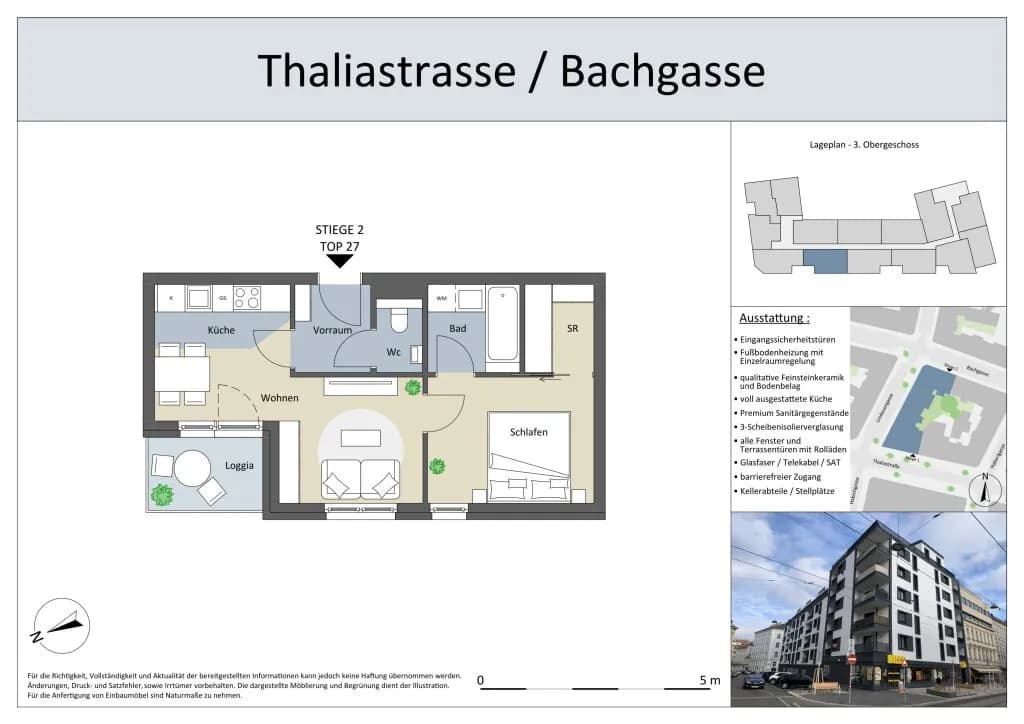 2-Zimmer-Wohnung mieten in Wien – 43 m², € 949 – Bild 24 von 24