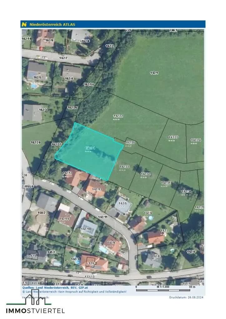 Grundstück kaufen in Scheibbs – 1 917 m², € 125.000 – Bild 9 von 13