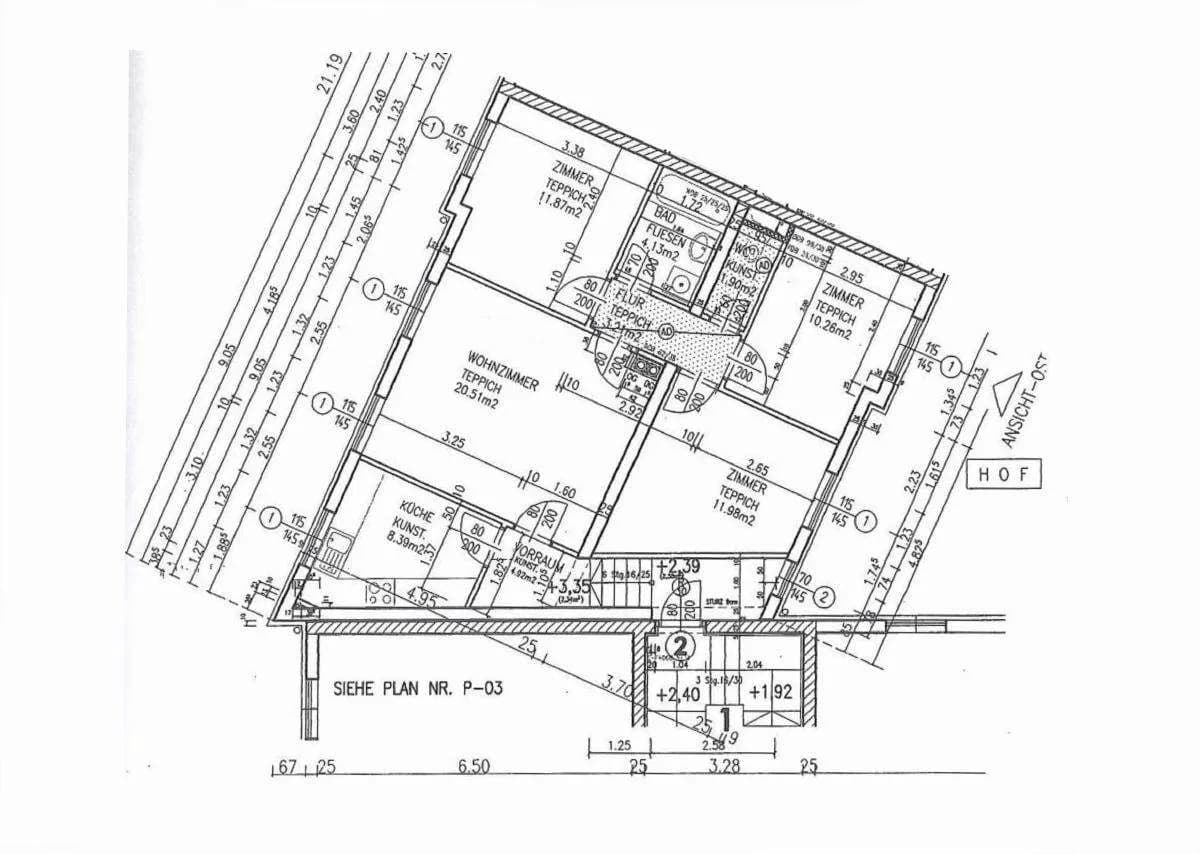 4-Zimmer-Wohnung mieten in Melk – 77,32 m², € 705 – Bild 11 von 11