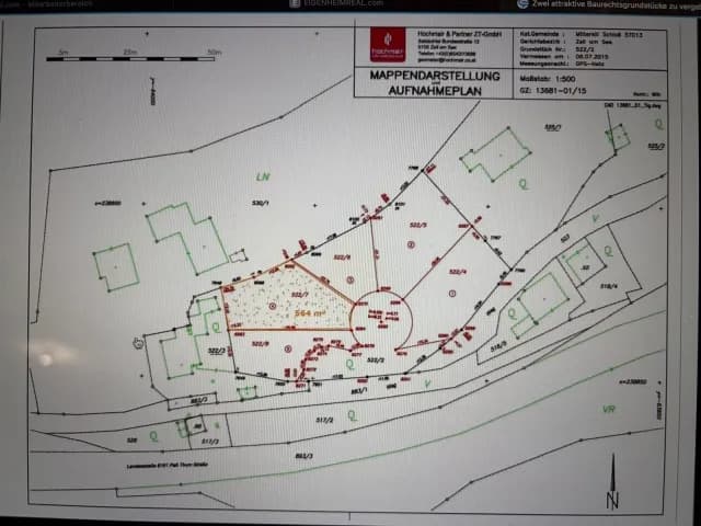 Grundstück kaufen in Zell am See – 613 m², € 500 – Bild 2 von 7