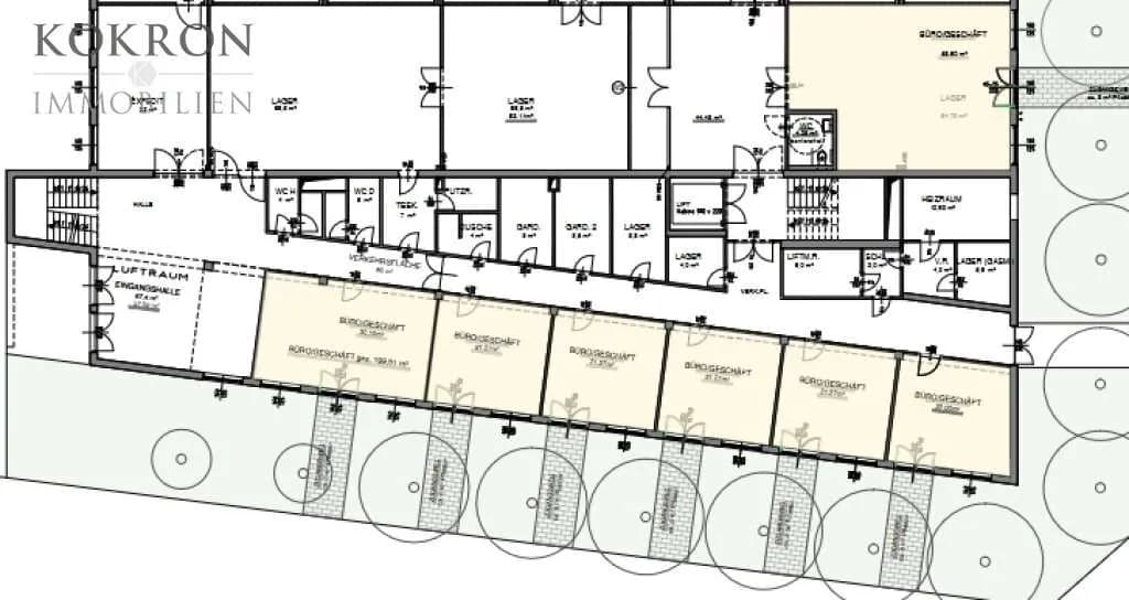 Gewerbeimmobilie mieten in Wien – 35 m², € 539 – Bild 2 von 2