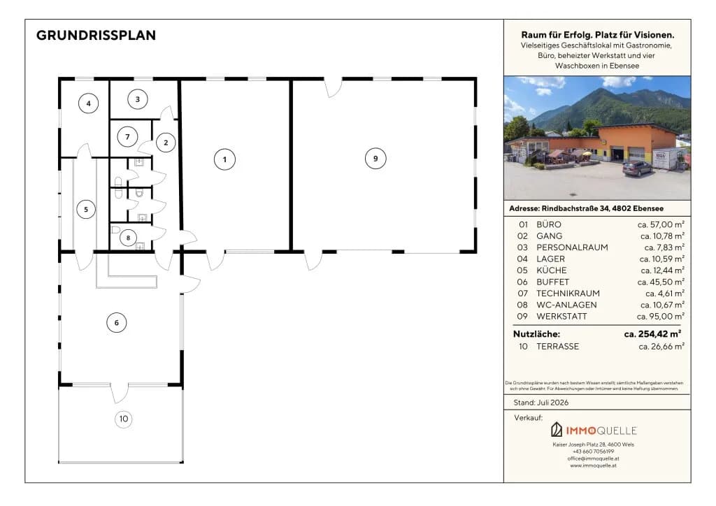 Gewerbeimmobilie kaufen in Gmunden – 395 m², € 800.000 – Bild 21 von 22