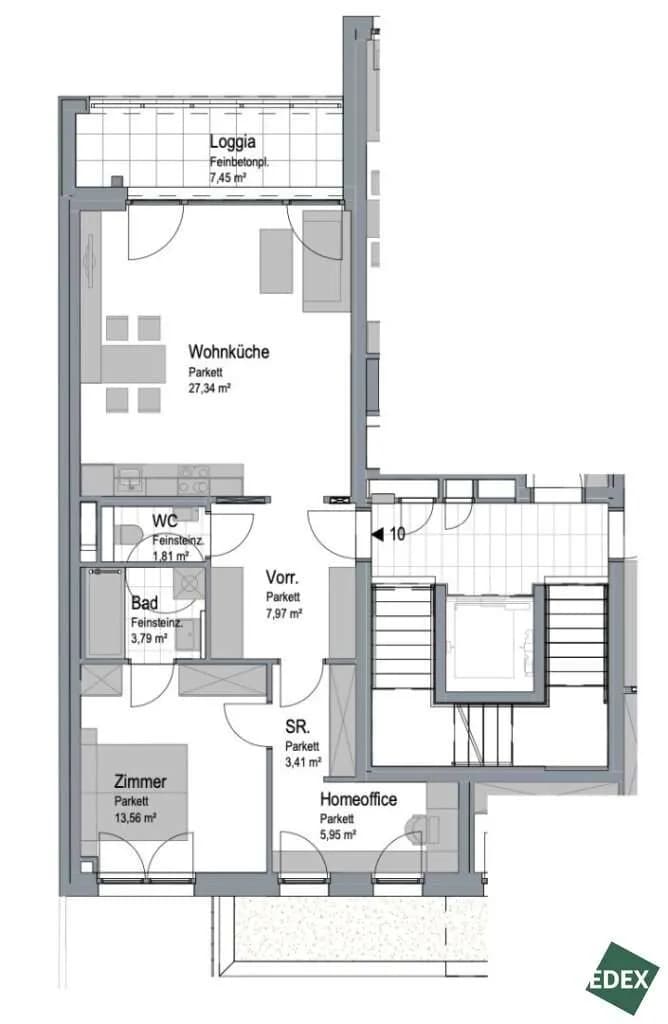 2-Zimmer-Wohnung kaufen in Wien – 63,68 m², € 365.000 – Bild 26 von 26