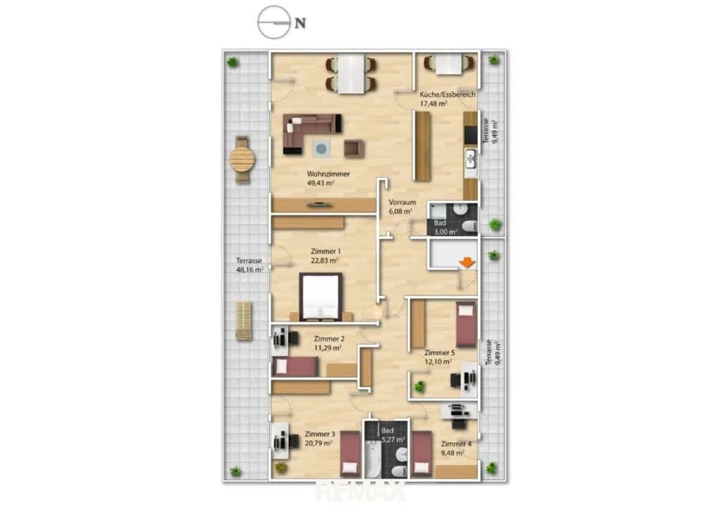 6-Zimmer-Wohnung kaufen in Wien – 156 m², € 690.000 – Bild 17 von 32