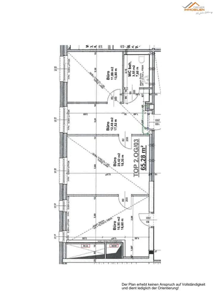 4-Zimmer-Gewerbeimmobilie mieten in Neunkirchen – 65 m², € 1.025 – Bild 19 von 21