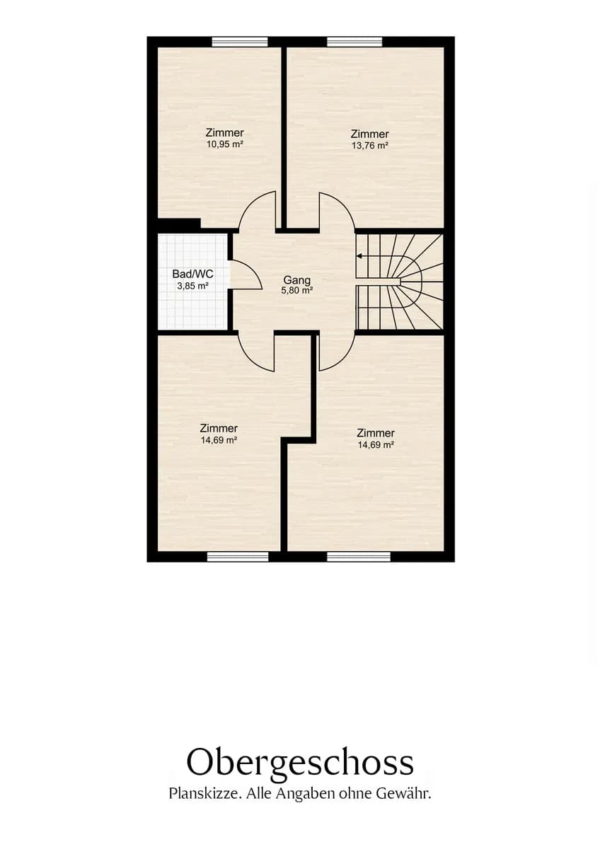 5-Zimmer-Haus kaufen in Mödling – 121 m², € 599.000 – Bild 16 von 17