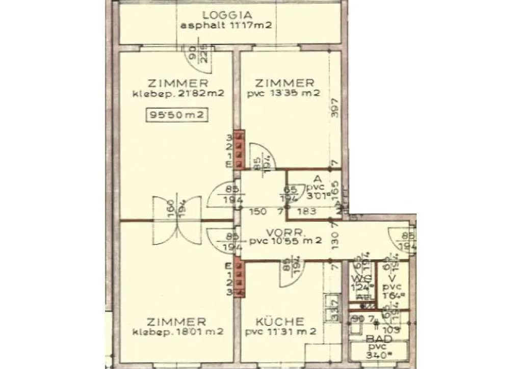 3-Zimmer-Wohnung mieten in Südoststeiermark – 95,47 m², € 822 – Bild 3 von 12