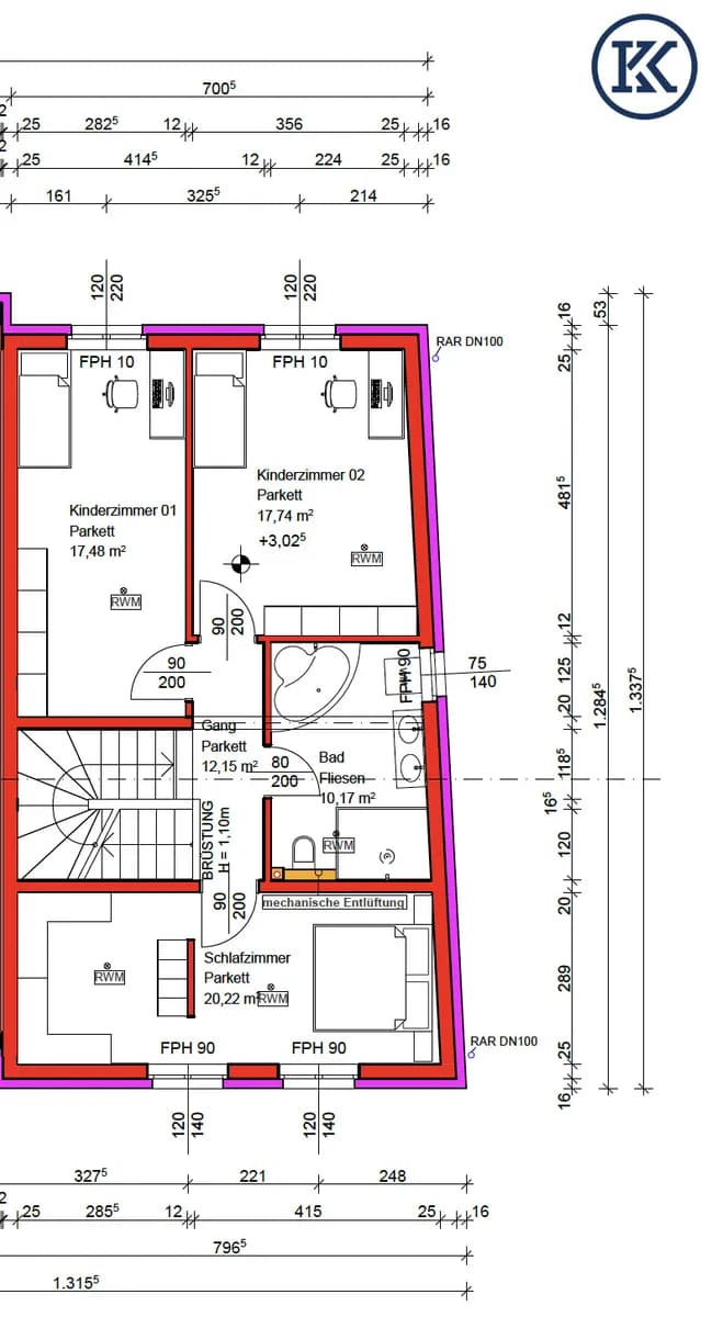 4-Zimmer-Haus kaufen in Gänserndorf – 143,47 m² – Bild 40 von 48