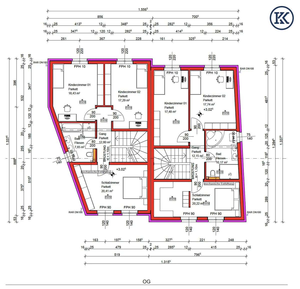 4-Zimmer-Haus kaufen in Gänserndorf – 143,47 m² – Bild 43 von 48