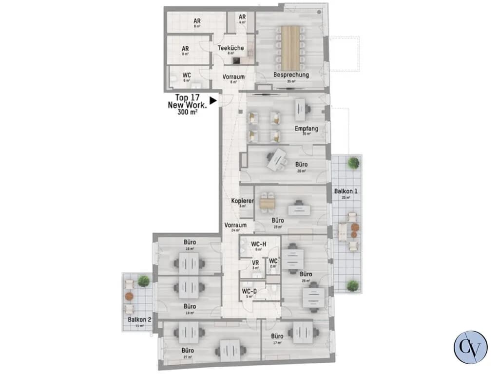Gewerbeimmobilie kaufen in Wien – 300 m², € 1.749.900 – Bild 2 von 2