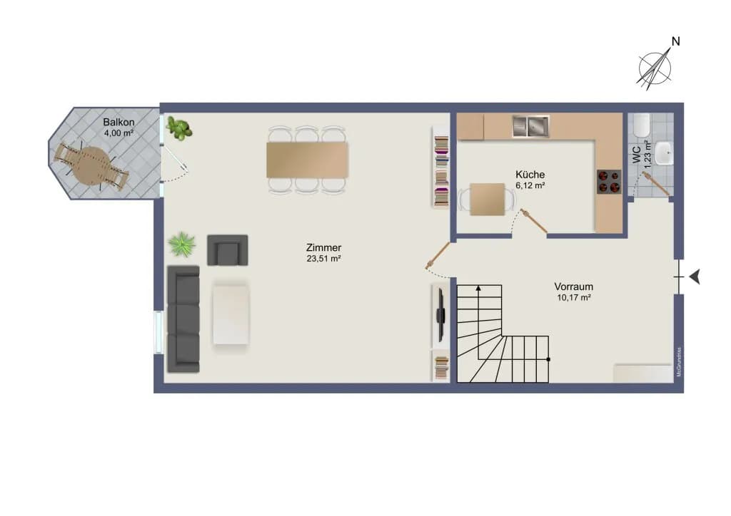 3-Zimmer-Wohnung kaufen in Graz – 74 m², € 239.000 – Bild 17 von 18
