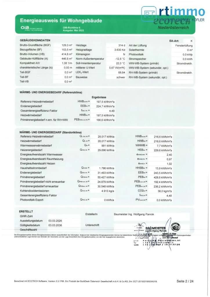 3-Zimmer-Haus kaufen in Korneuburg – 97,95 m², € 524.000 – Bild 18 von 18