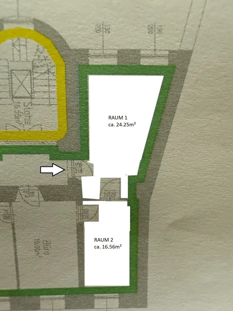 2-Zimmer-Gewerbeimmobilie mieten in Wien – 41 m², € 750 – Bild 5 von 5