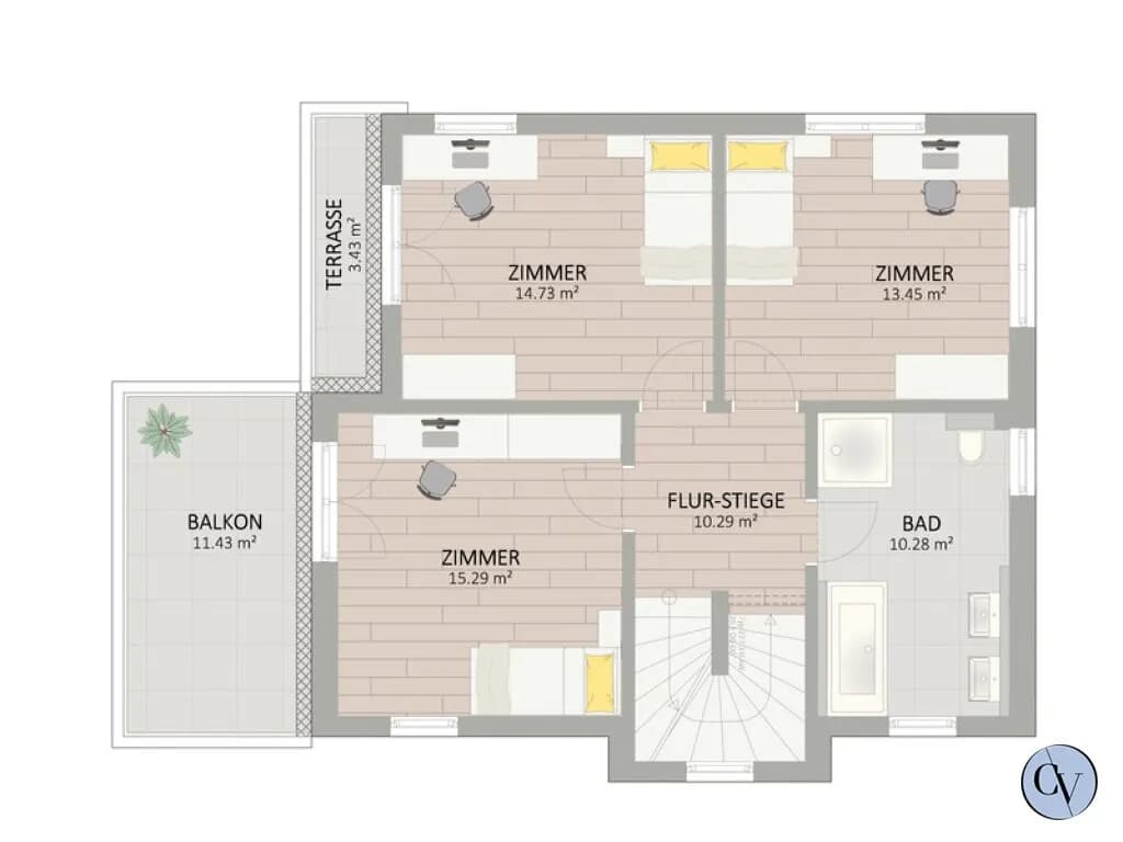 5-Zimmer-Haus kaufen in Wien – 175,2 m², € 3.199.900 – Bild 5 von 7