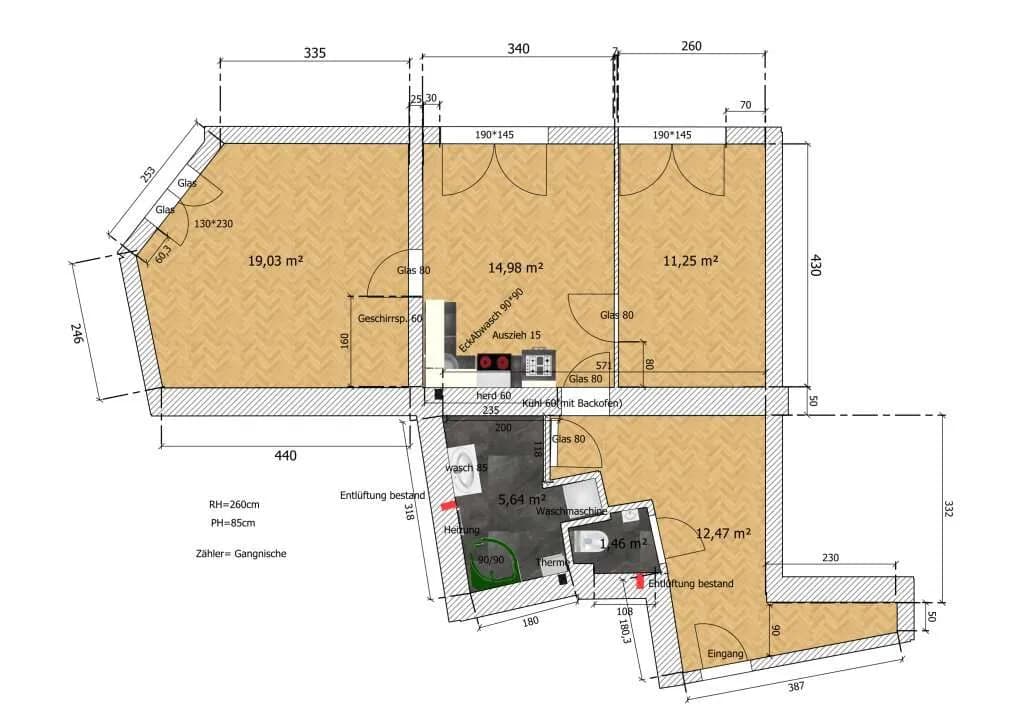 3-Zimmer-Wohnung kaufen in Wien – 65 m², € 420.000 – Bild 11 von 11