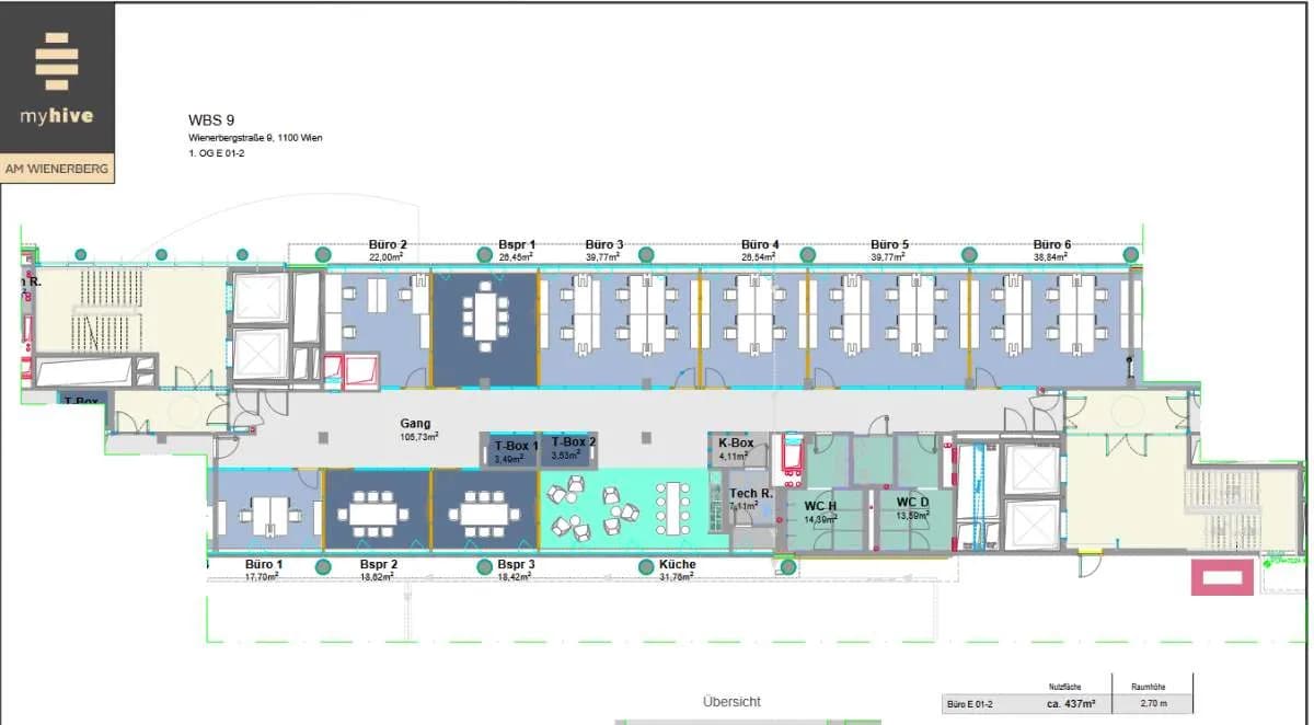Gewerbeimmobilie mieten in Wien – 265 m², € 16 – Bild 9 von 10