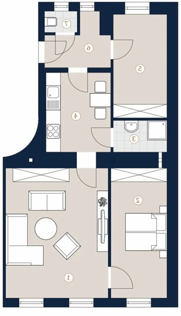 3-Zimmer-Wohnung kaufen in Wien – 60,81 m², € 233.000 – Bild 24 von 24