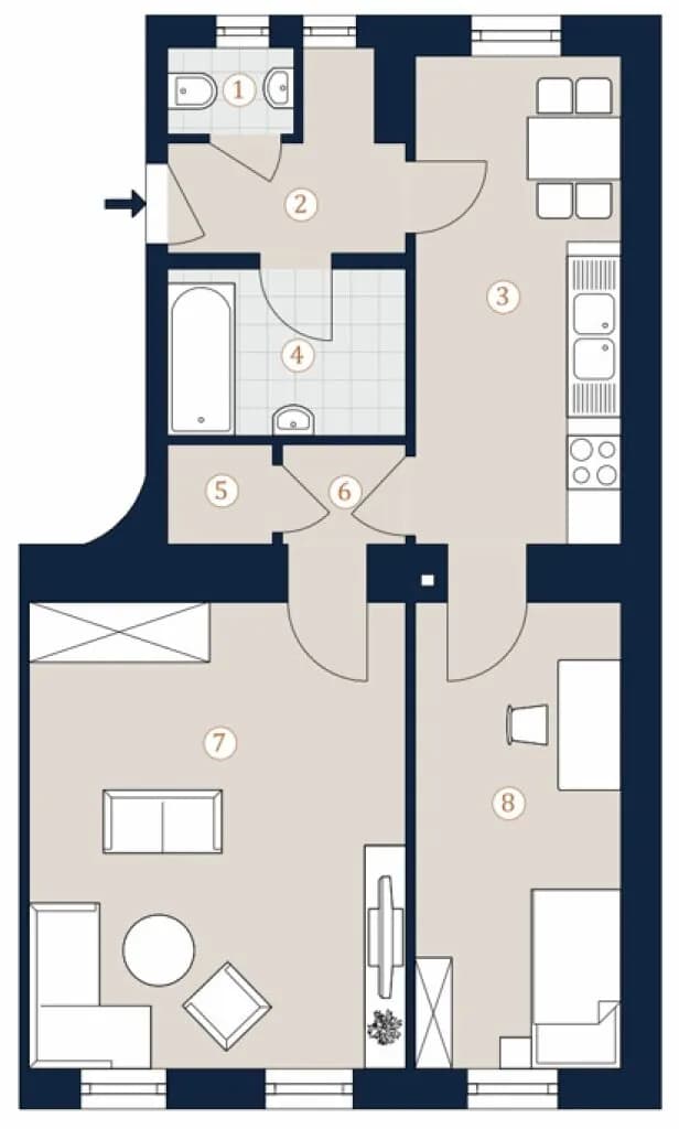 2-Zimmer-Wohnung kaufen in Wien – 60,37 m², € 223.000 – Bild 19 von 19