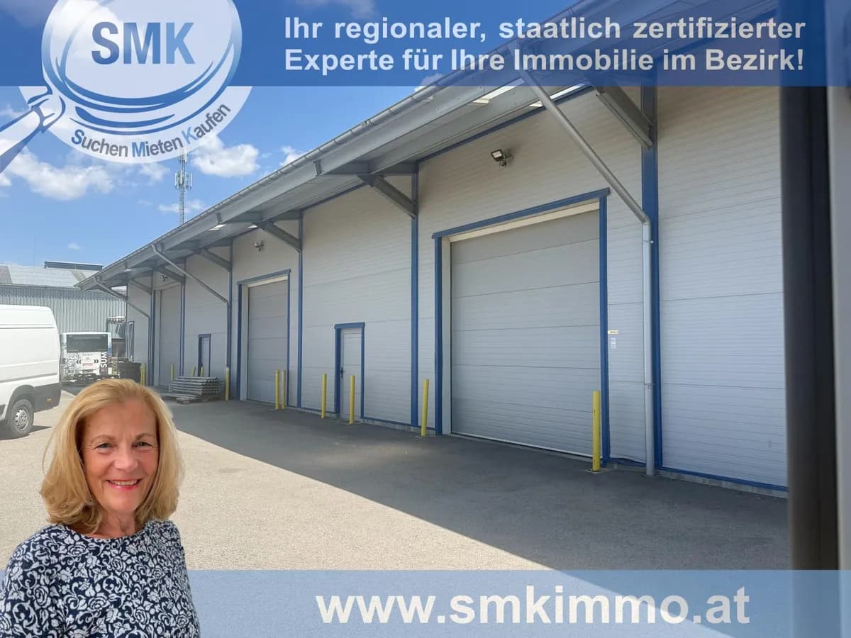 Gewerbeimmobilie mieten in Korneuburg – 1 394 m², € 6.000