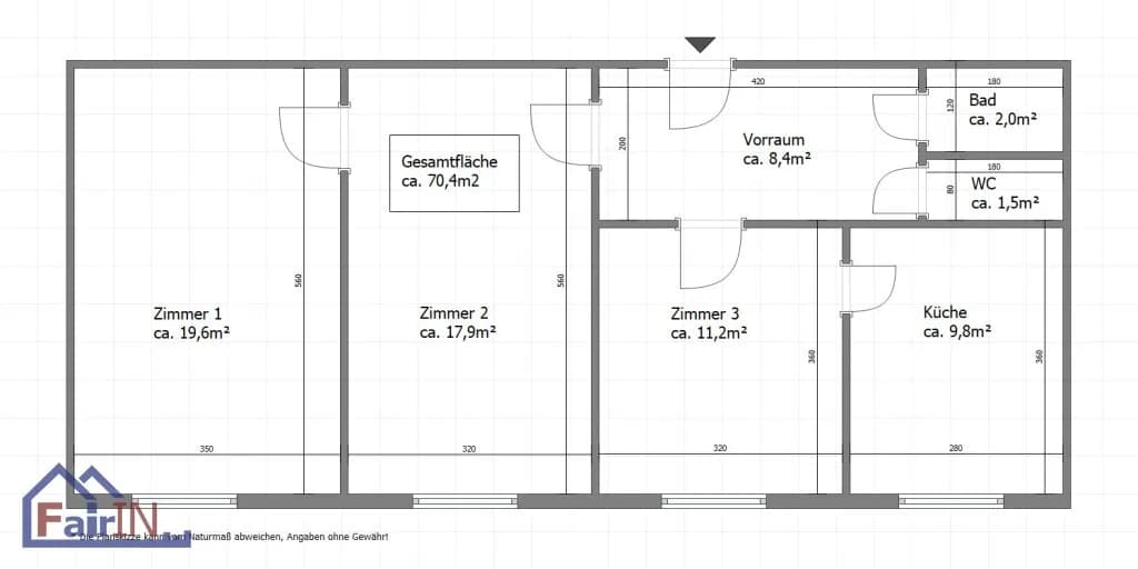 3-Zimmer-Wohnung kaufen in Wien – 67 m², € 249.000 – Bild 12 von 12