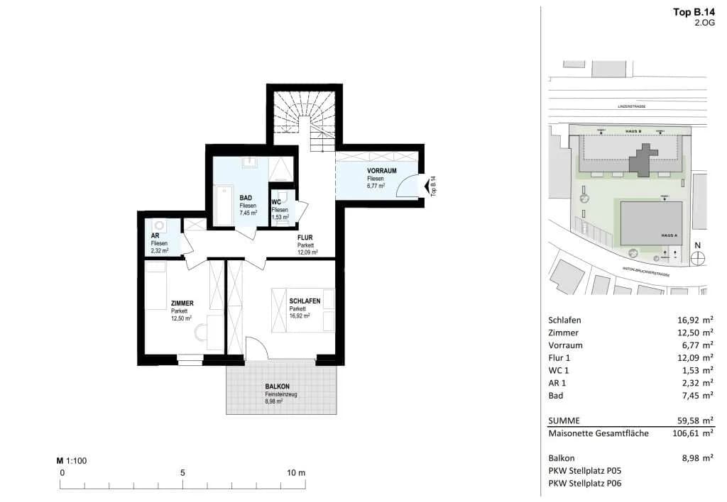3-Zimmer-Wohnung kaufen in Vöcklabruck – 106,48 m², € 533.200 – Bild 12 von 17