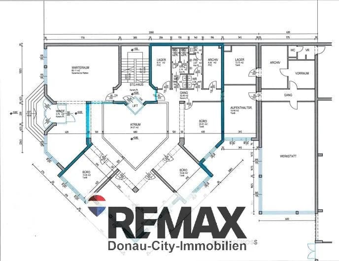 5-Zimmer-Gewerbeimmobilie mieten in Wien – 150 m², € 1.660 – Bild 5 von 6