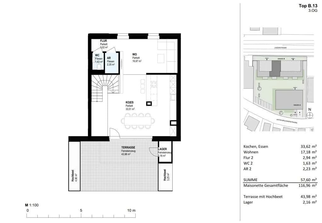 3-Zimmer-Wohnung kaufen in Vöcklabruck – 116,84 m², € 577.900 – Bild 13 von 17