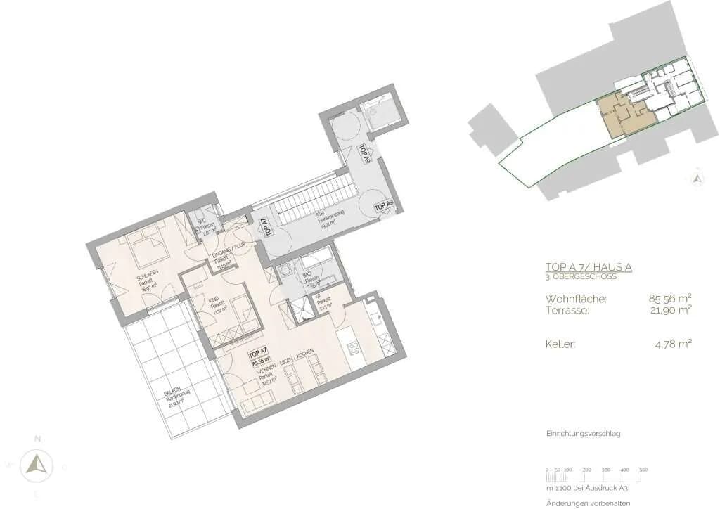 3-Zimmer-Wohnung kaufen in Vöcklabruck – 85,56 m², € 675.000 – Bild 5 von 15