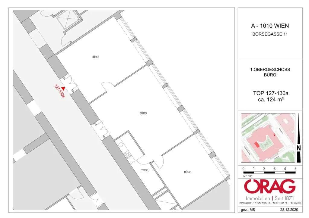 3-Zimmer-Gewerbeimmobilie mieten in Wien – 124 m², € 3.006 – Bild 5 von 5