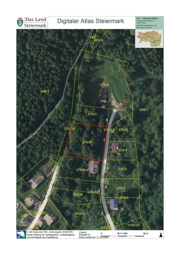 Grundstück kaufen in Bruck-Mürzzuschlag – 1 676 m², € 225.000 – Bild 7 von 8