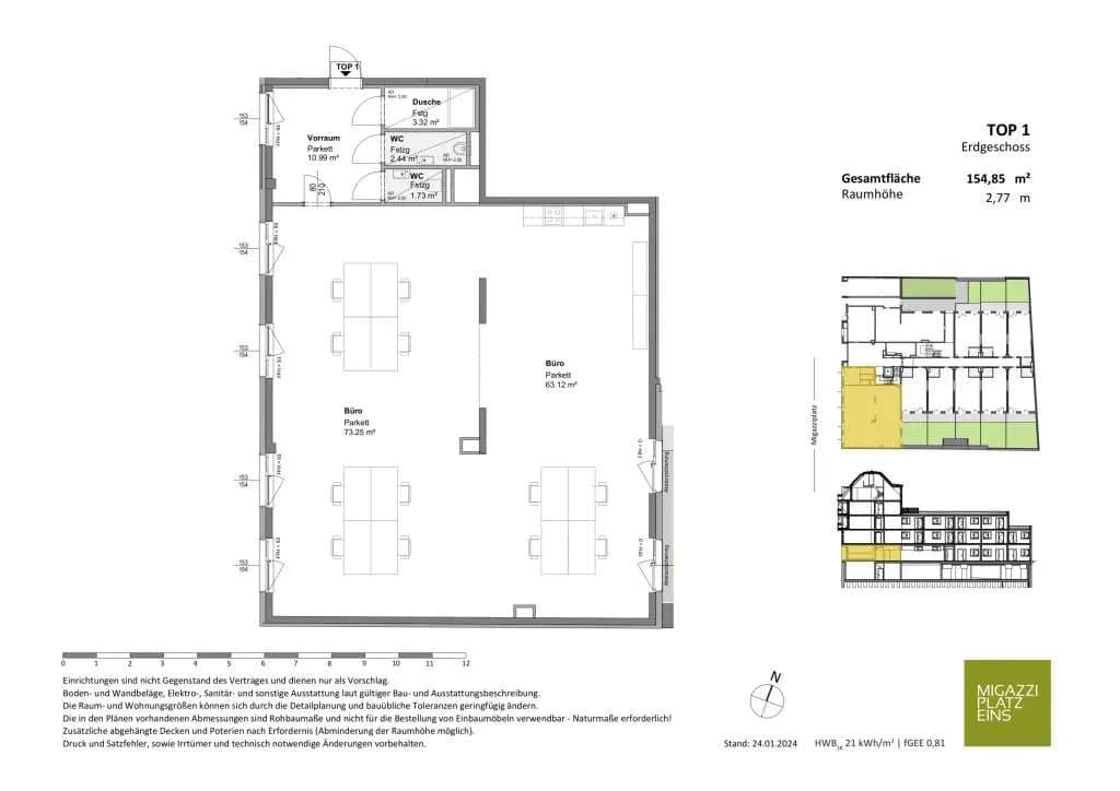 1-Zimmer-Gewerbeimmobilie kaufen in Wien – 155 m², € 894.500 – Bild 7 von 9
