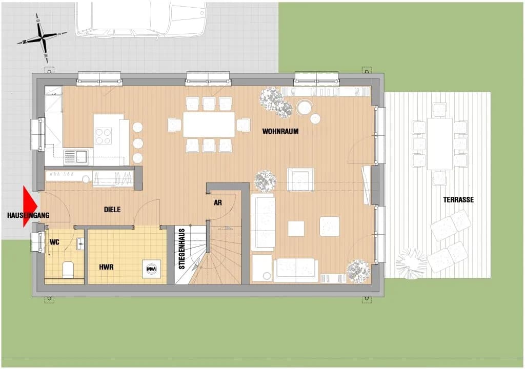 5-Zimmer-Haus kaufen in Tulln – 145 m², € 938.500 – Bild 6 von 8