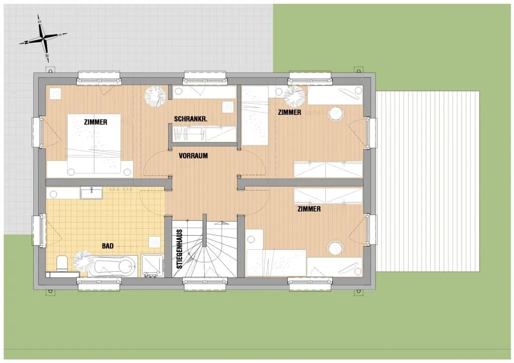 5-Zimmer-Haus kaufen in Tulln – 145 m², € 938.500 – Bild 7 von 8
