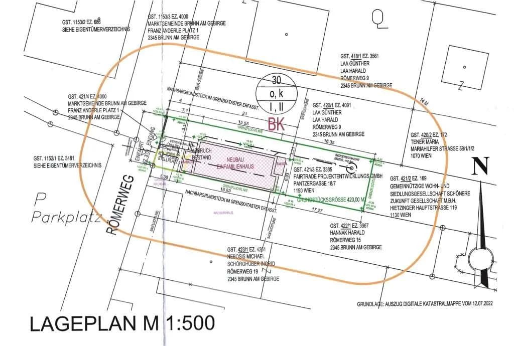 Grundstück kaufen in Mödling – 420 m², € 420.000 – Bild 13 von 13