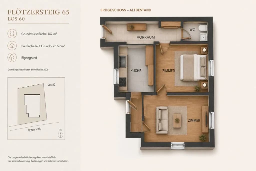 Grundstück kaufen in Wien – 167 m², € 279.000 – Bild 7 von 7