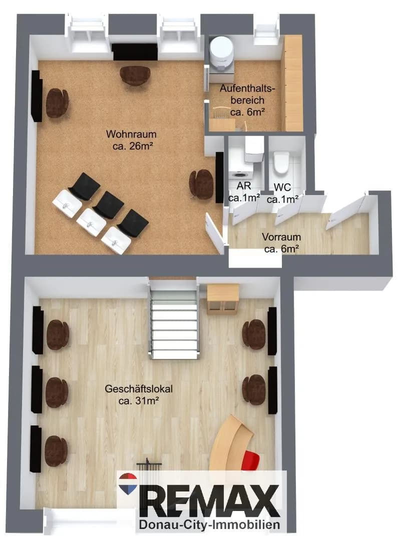 Gewerbeimmobilie kaufen in Wien – 71 m², € 220.000 – Bild 5 von 6