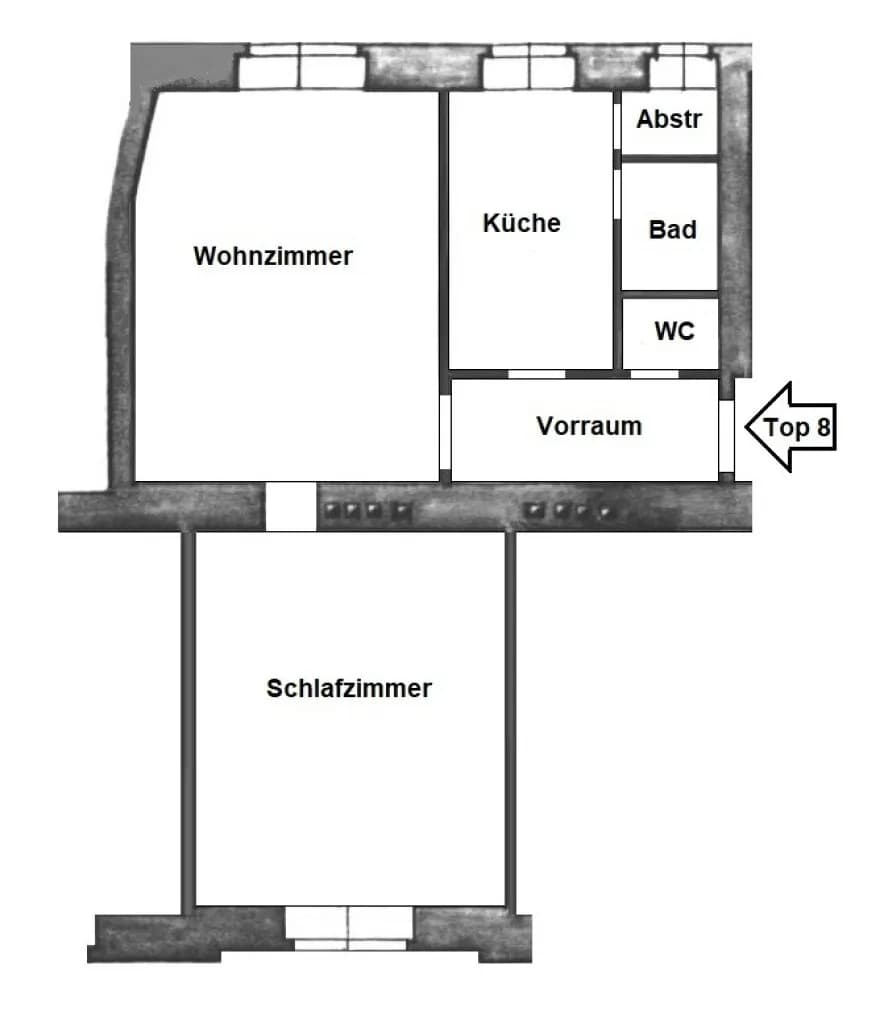 2-Zimmer-Wohnung kaufen in Wien – 58,44 m², € 168.899 – Bild 12 von 12
