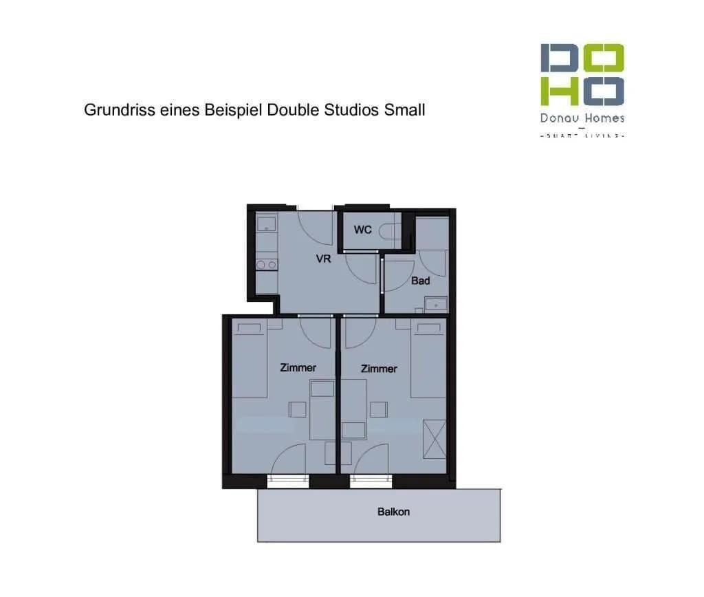 2-Zimmer-Wohnung mieten in Wien – 18,1 m², € 415 – Bild 14 von 14