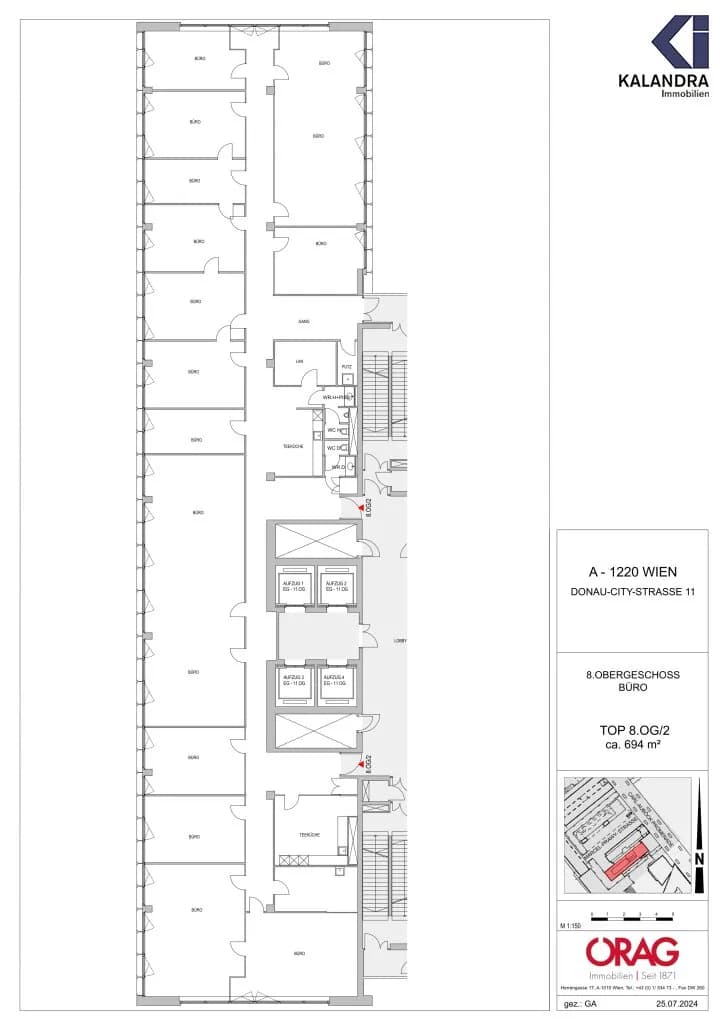 14-Zimmer-Gewerbeimmobilie mieten in Wien – 694 m², € 14.540 – Bild 25 von 25