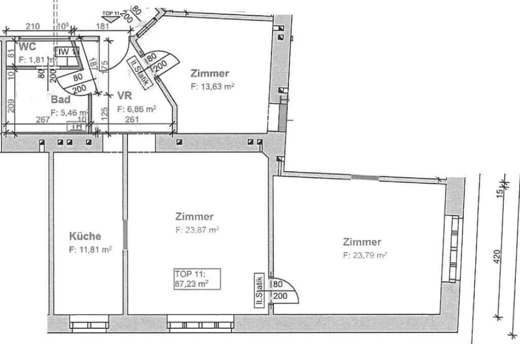 3-Zimmer-Wohnung kaufen in Wien – 84,39 m², € 375.000 – Bild 14 von 15