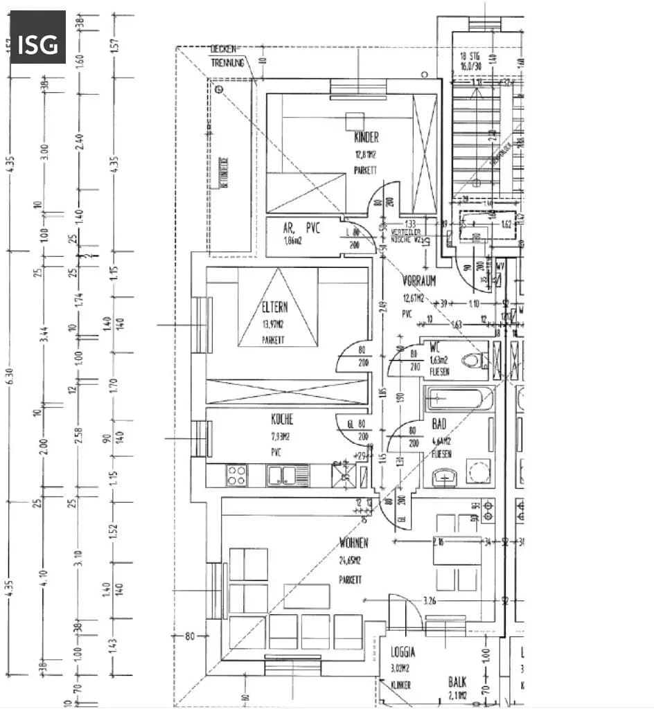 3-Zimmer-Wohnung mieten in Schärding – 85,29 m², € 789 – Bild 2 von 2