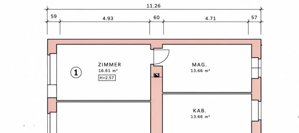 2-Zimmer-Gewerbeimmobilie mieten in Wien – 30 m², € 583 – Bild 7 von 7