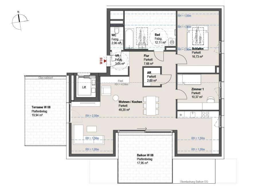 3-Zimmer-Wohnung kaufen in Zell am See – 103,2 m², € 699.696 – Bild 4 von 6