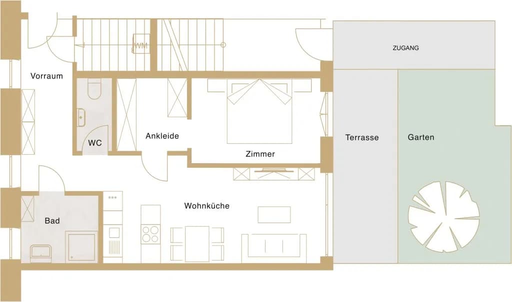 3-Zimmer-Wohnung kaufen in Mödling – 55,9 m², € 309.000 – Bild 15 von 16