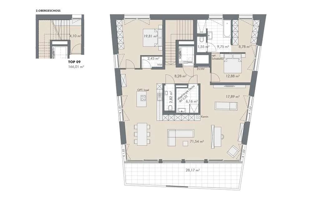 3-Zimmer-Wohnung kaufen in Innsbruck – 166,01 m² – Bild 9 von 9