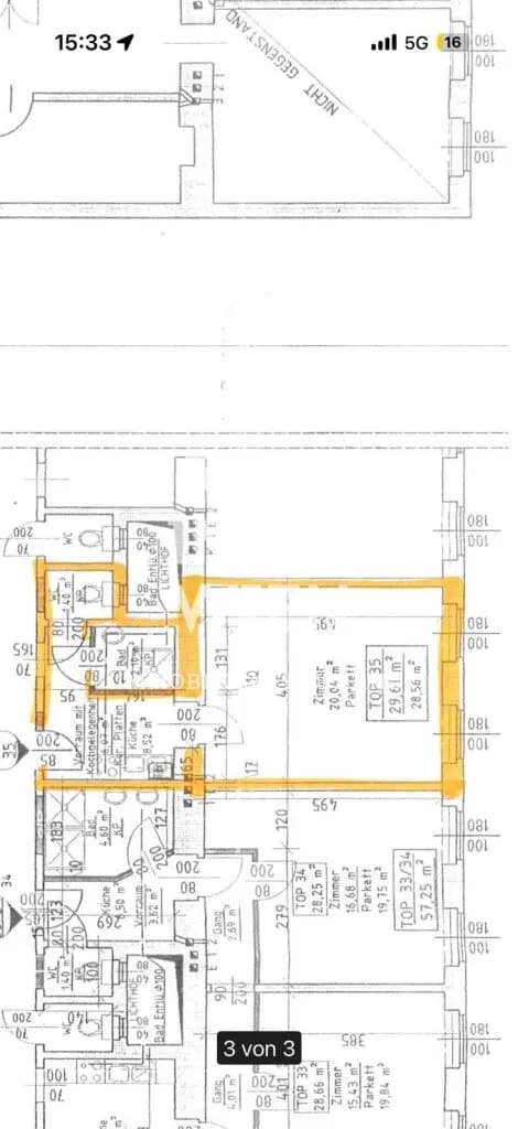 1-Zimmer-Wohnung kaufen in Wien – 29,61 m², € 126.000 – Bild 5 von 5