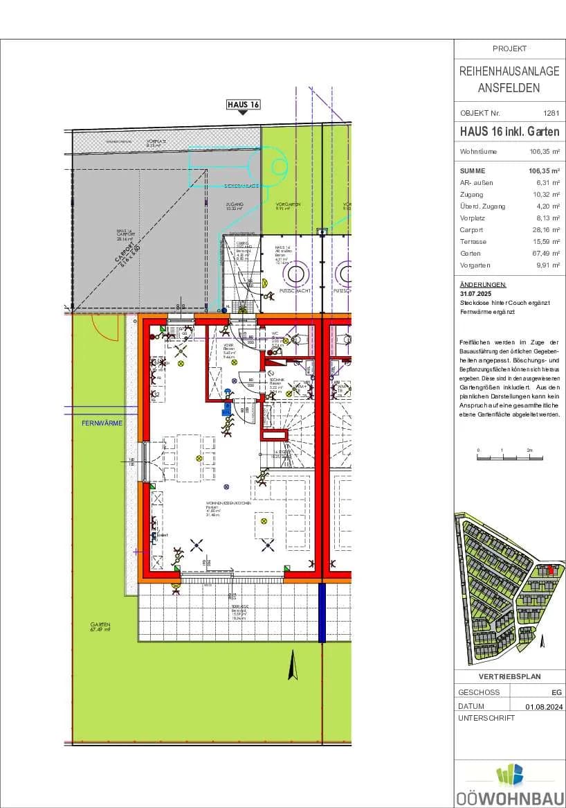 4-Zimmer-Haus kaufen in Linz Land – 106,35 m², € 501.266 – Bild 3 von 5
