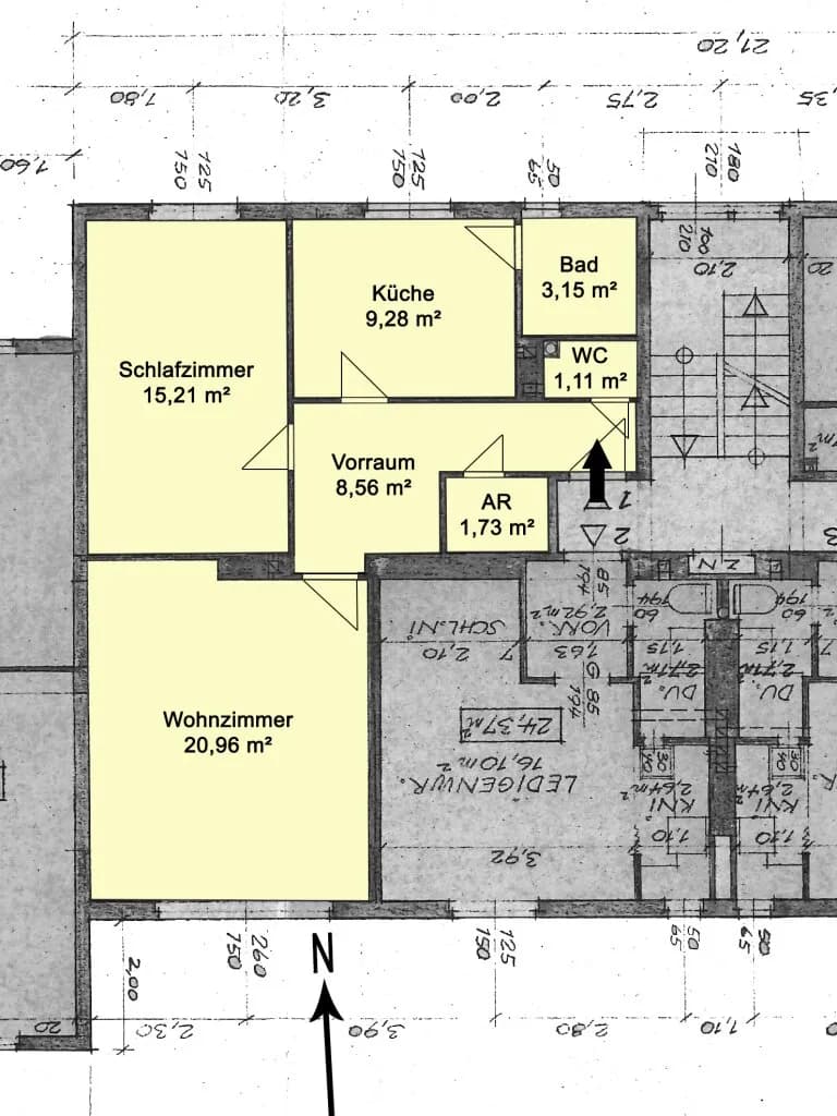 2-Zimmer-Wohnung kaufen in Wien – 60 m², € 185.000 – Bild 14 von 14